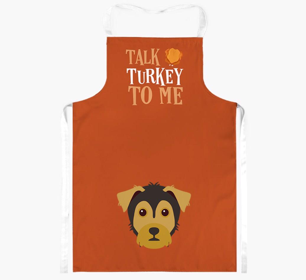 Talk Turkey To Me: Personalised {breedFullName} Apron