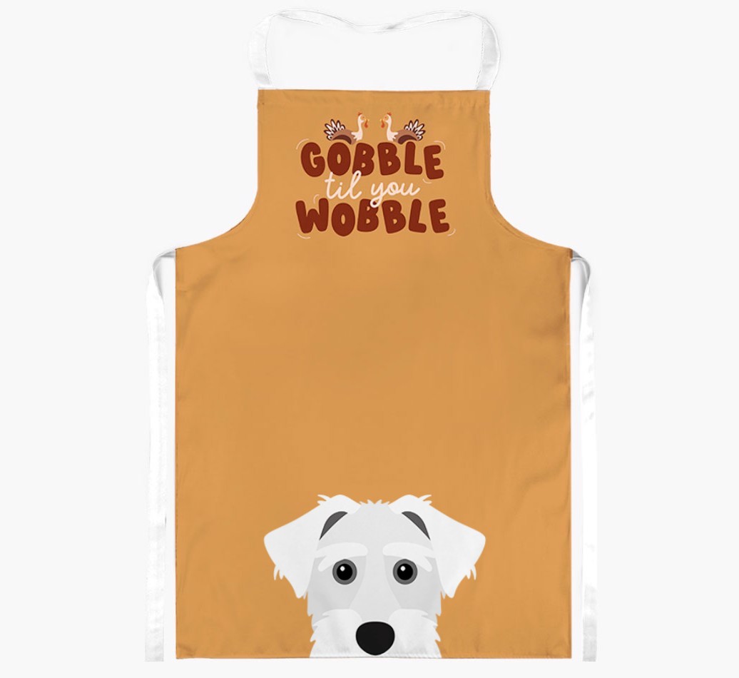 Gobble Til You Wobble: Personalised {breedFullName} Apron