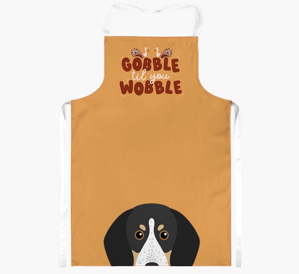 Gobble Til You Wobble: Personalized {breedFullName} Apron