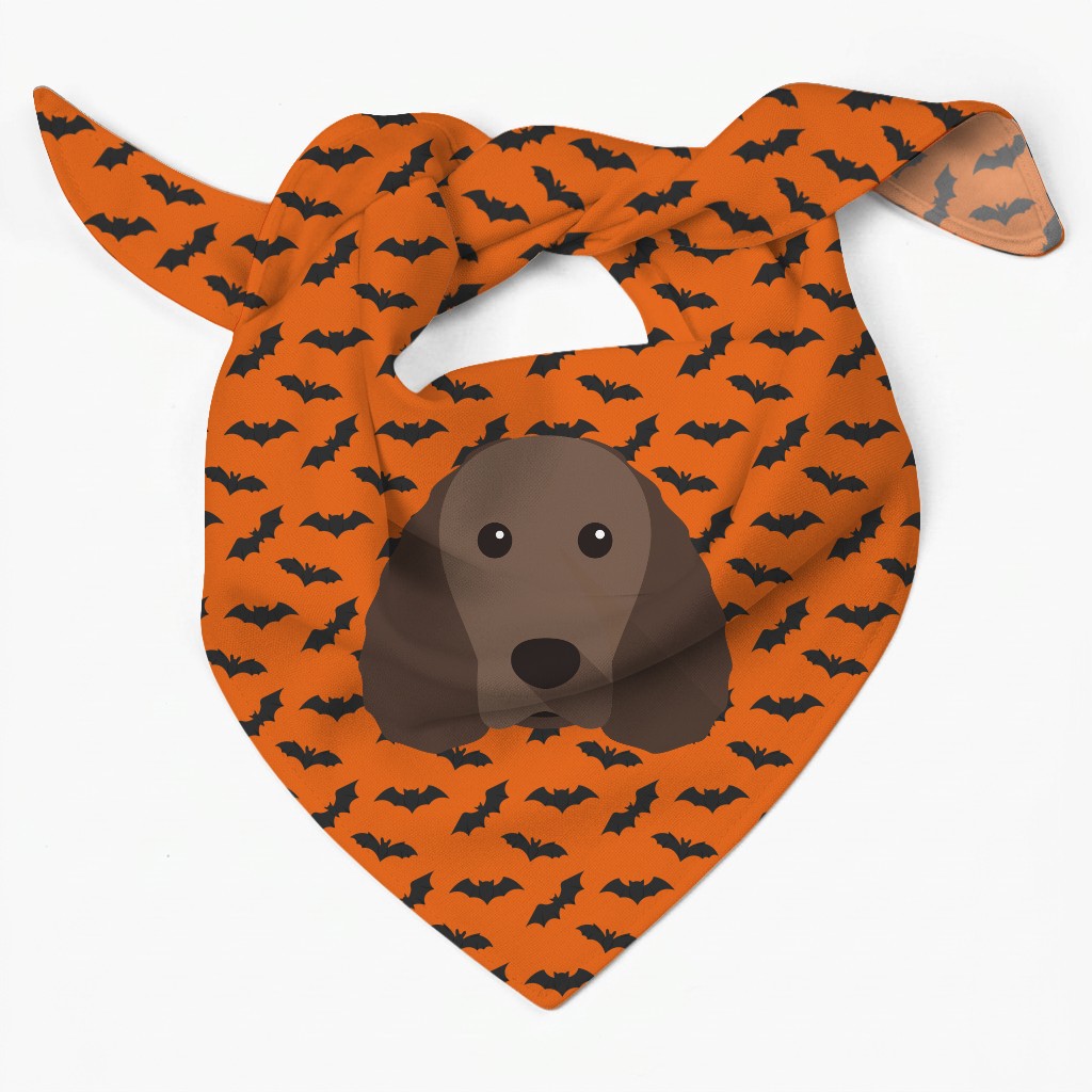 Bat Attack: Personalised {breedFullName} Bandana