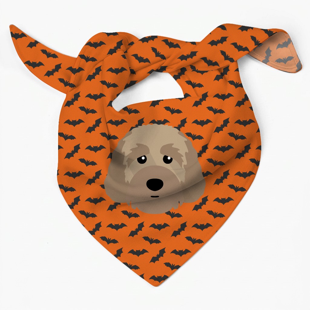 Bat Attack: Personalized {breedFullName} Bandana