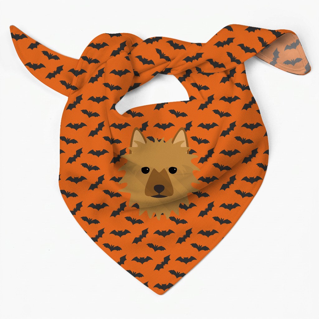 Bat Attack: Personalised {breedFullName} Bandana