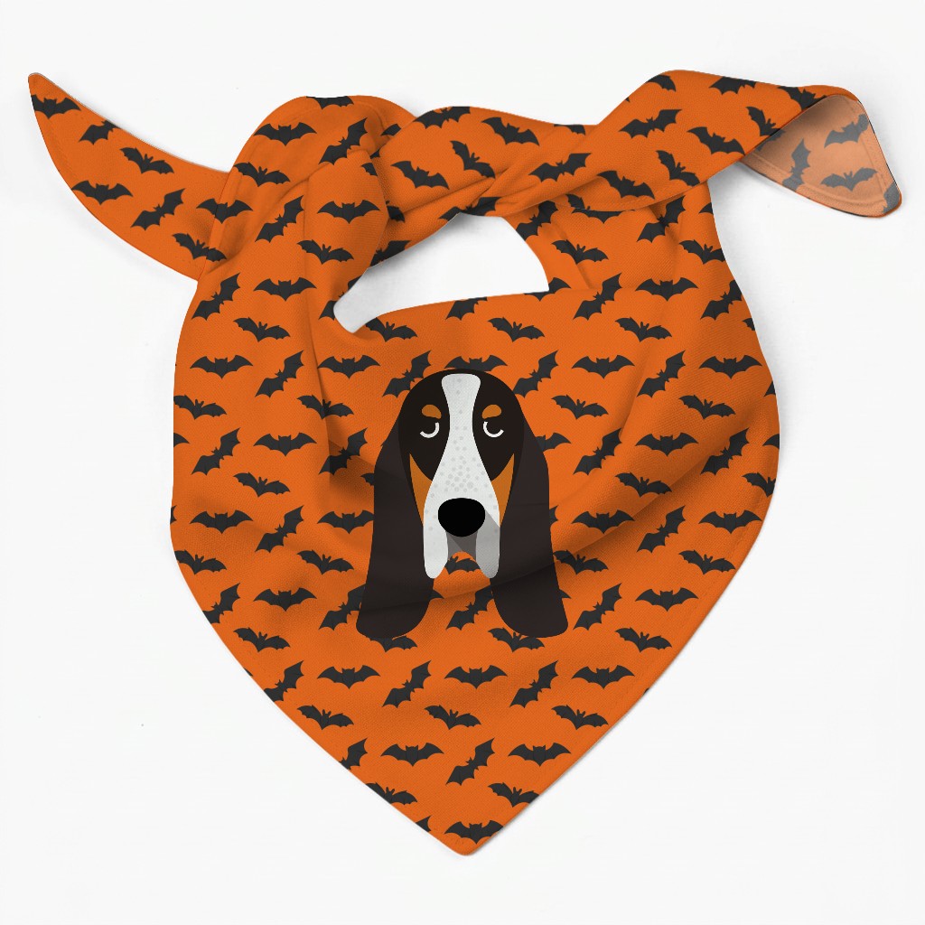 Bat Attack: Personalised {breedFullName} Bandana