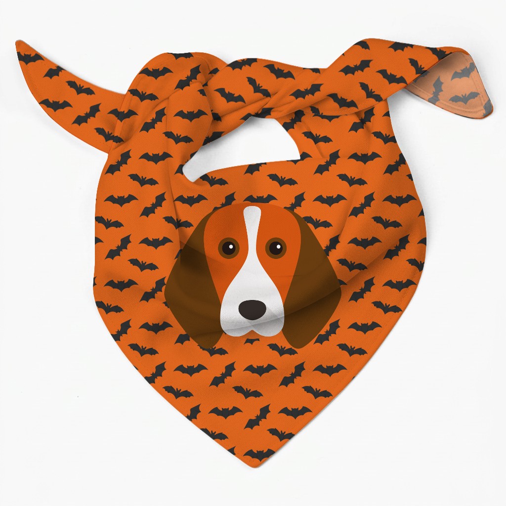 Bat Attack: Personalized {breedFullName} Bandana
