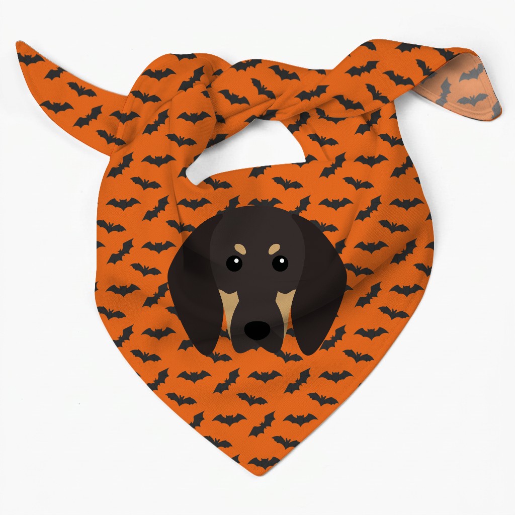 Bat Attack: Personalized {breedFullName} Bandana