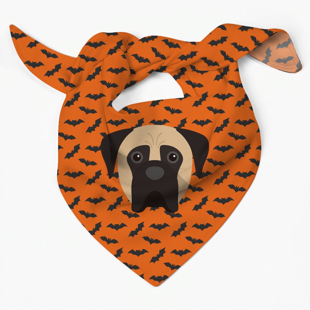 Bat Attack: Personalized {breedFullName} Bandana