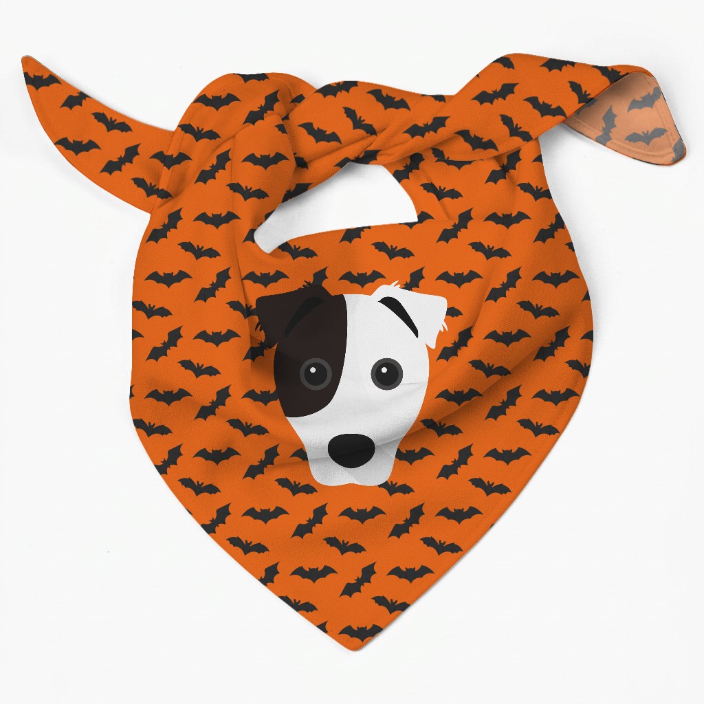 Bat Attack: Personalized {breedFullName} Bandana