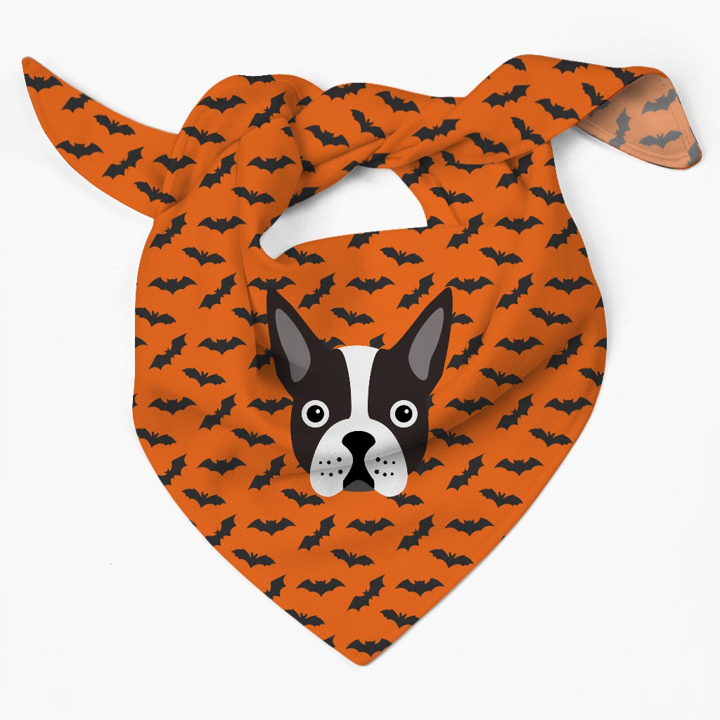 Bat Attack: Personalized {breedFullName} Bandana