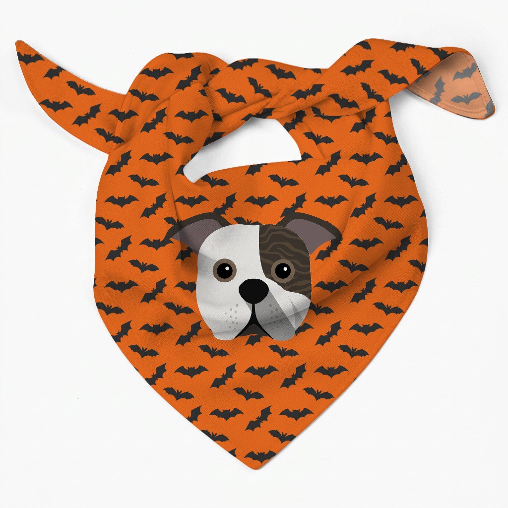 Bat Attack: Personalised {breedFullName} Bandana