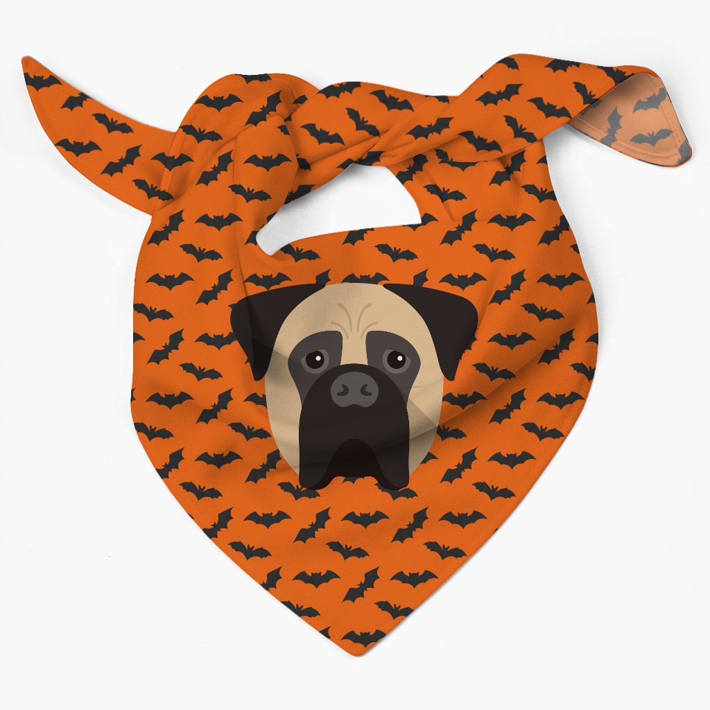 Bat Attack: Personalized {breedFullName} Bandana