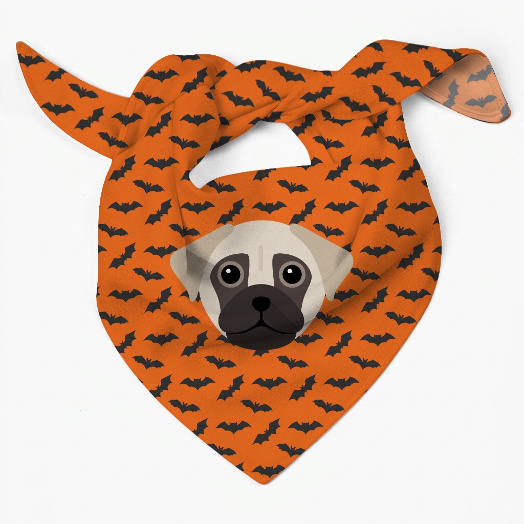 Bat Attack: Personalized {breedFullName} Bandana