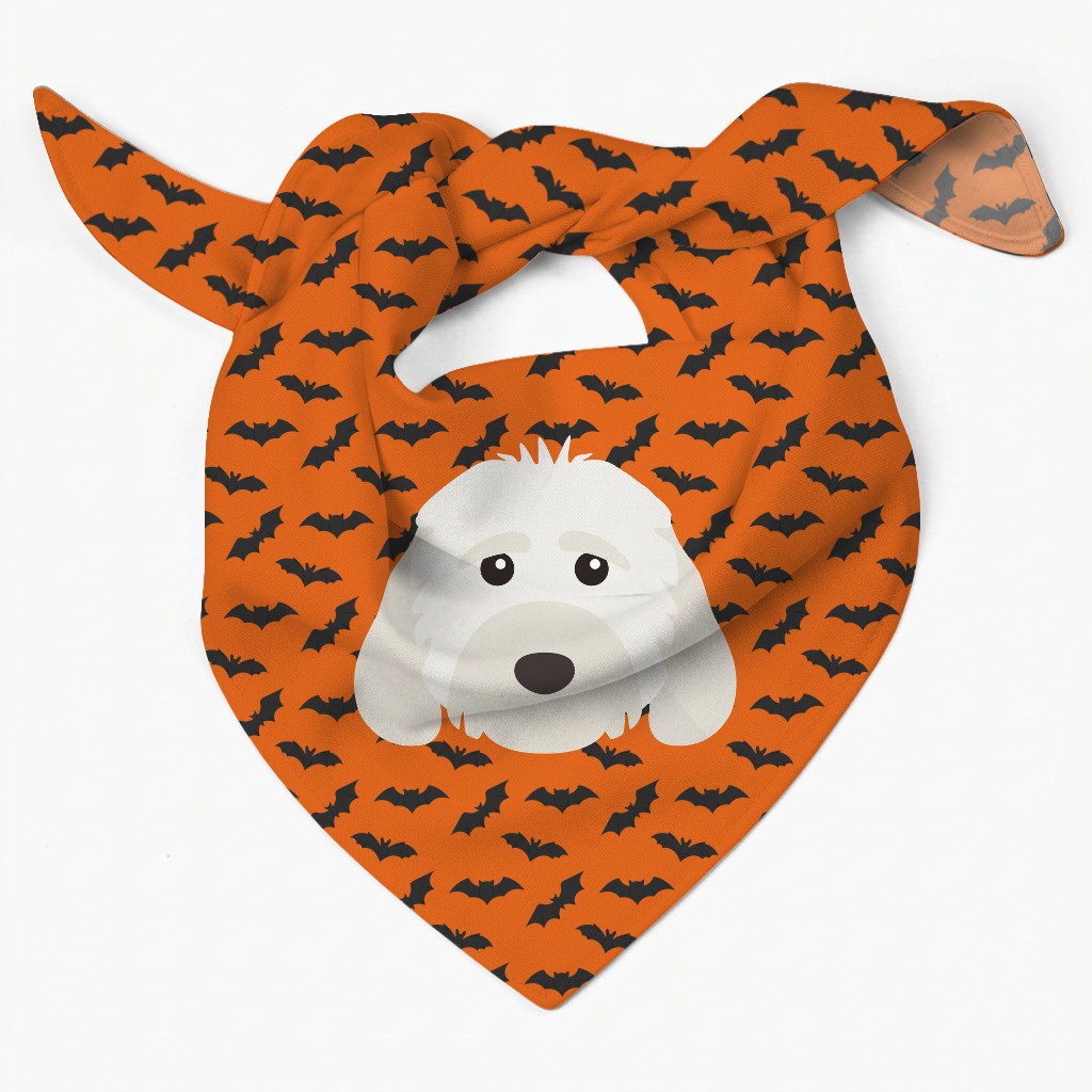 Bat Attack: Personalized {breedFullName} Bandana