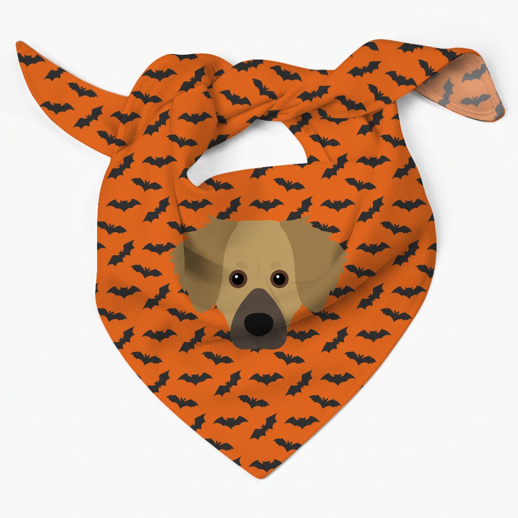 Bat Attack: Personalized {breedFullName} Bandana