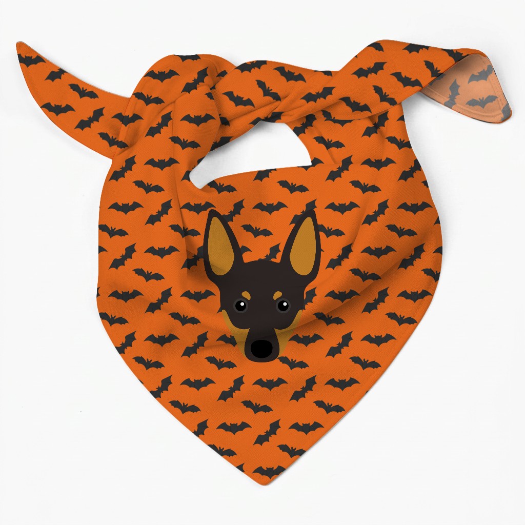 Bat Attack: Personalised {breedFullName} Bandana
