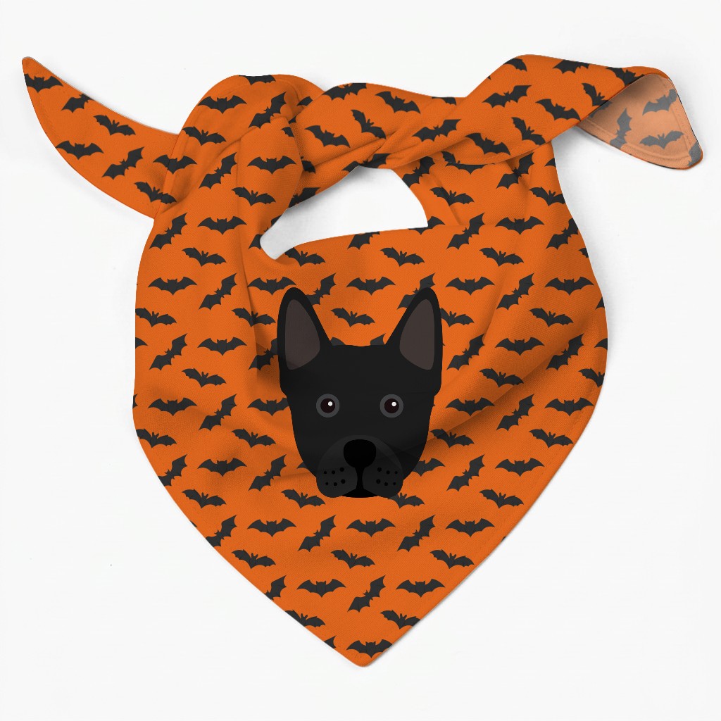Bat Attack: Personalised {breedFullName} Bandana