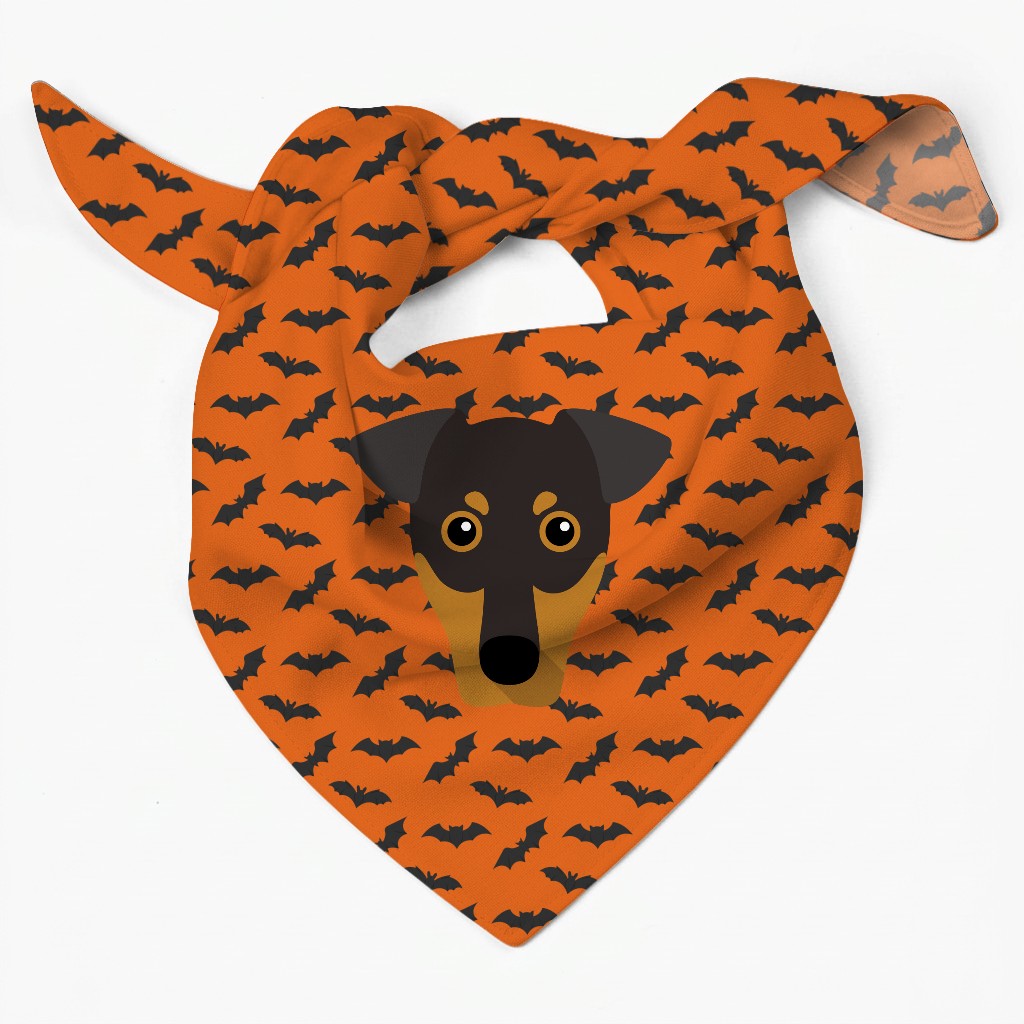 Bat Attack: Personalised {breedFullName} Bandana