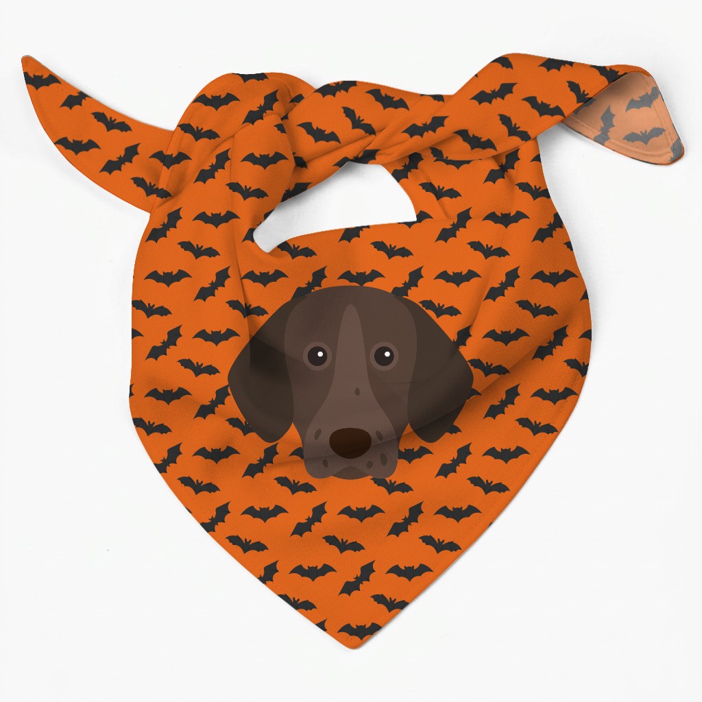 Bat Attack: Personalized {breedFullName} Bandana