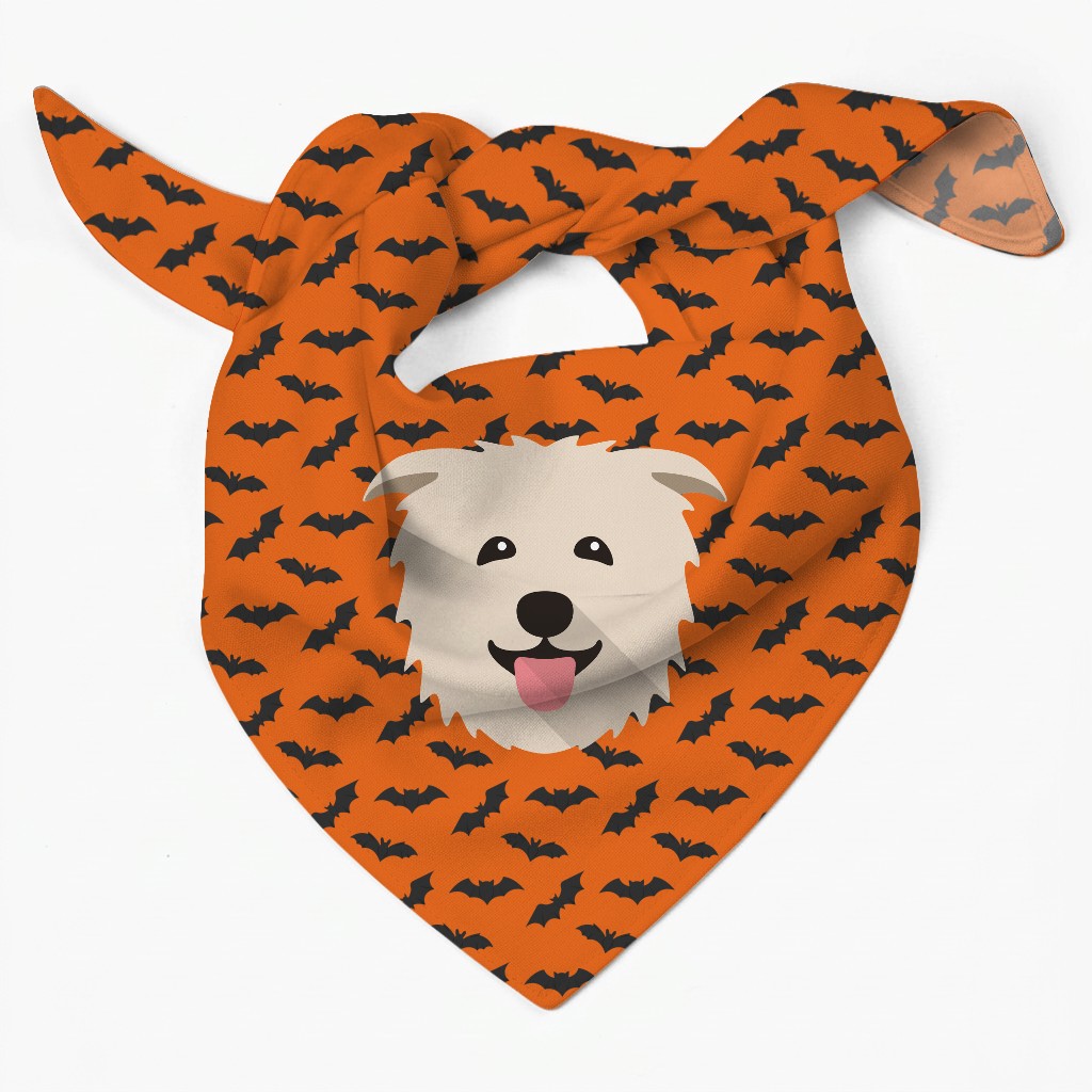 Bat Attack: Personalized {breedFullName} Bandana