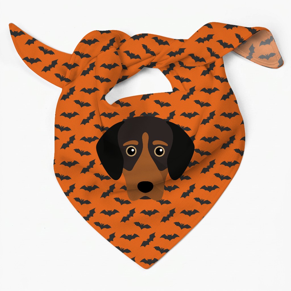 Bat Attack: Personalised {breedFullName} Bandana