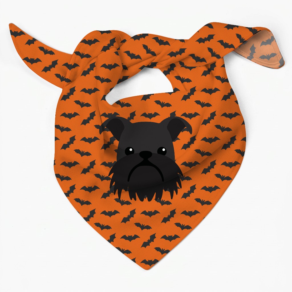 Bat Attack: Personalised {breedFullName} Bandana