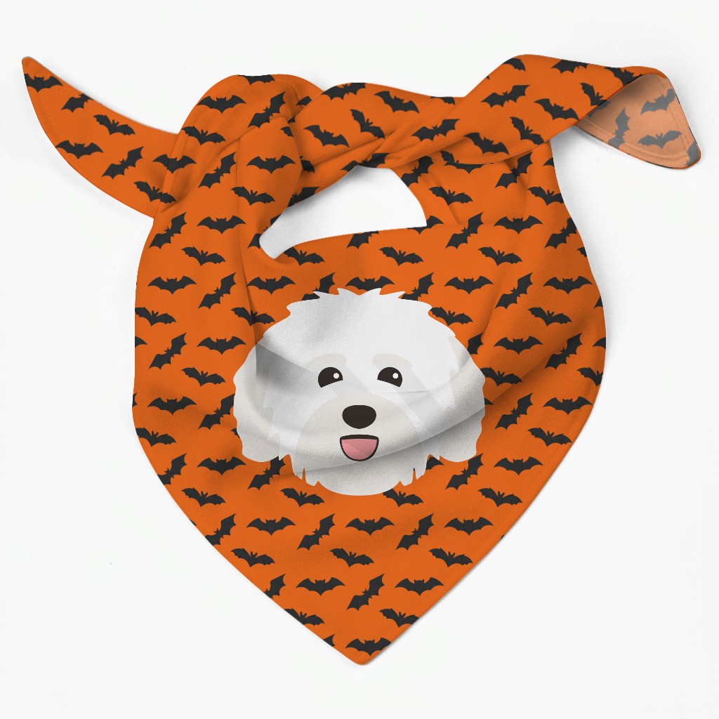 Bat Attack: Personalized {breedFullName} Bandana
