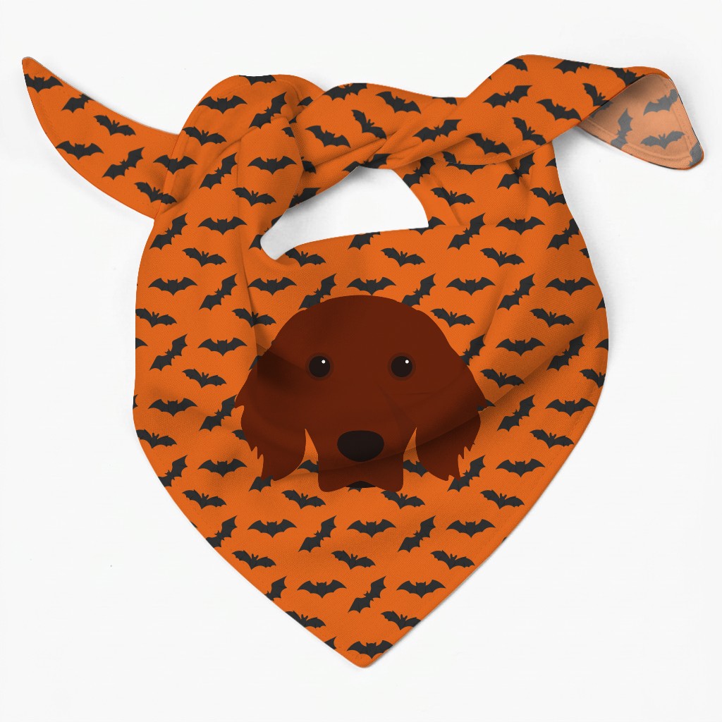 Bat Attack: Personalized {breedFullName} Bandana