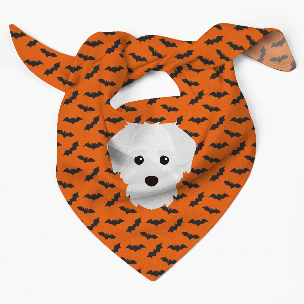 Bat Attack: Personalised {breedFullName} Bandana