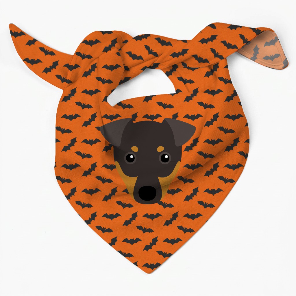 Bat Attack: Personalised {breedFullName} Bandana