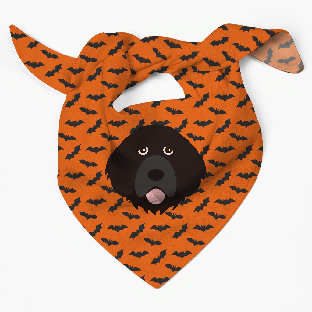 Bat Attack: Personalised {breedFullName} Bandana