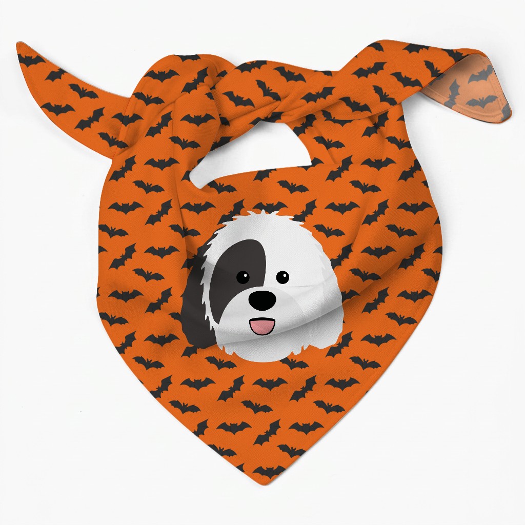 Bat Attack: Personalized {breedFullName} Bandana