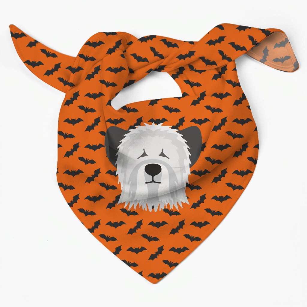 Bat Attack: Personalized {breedFullName} Bandana