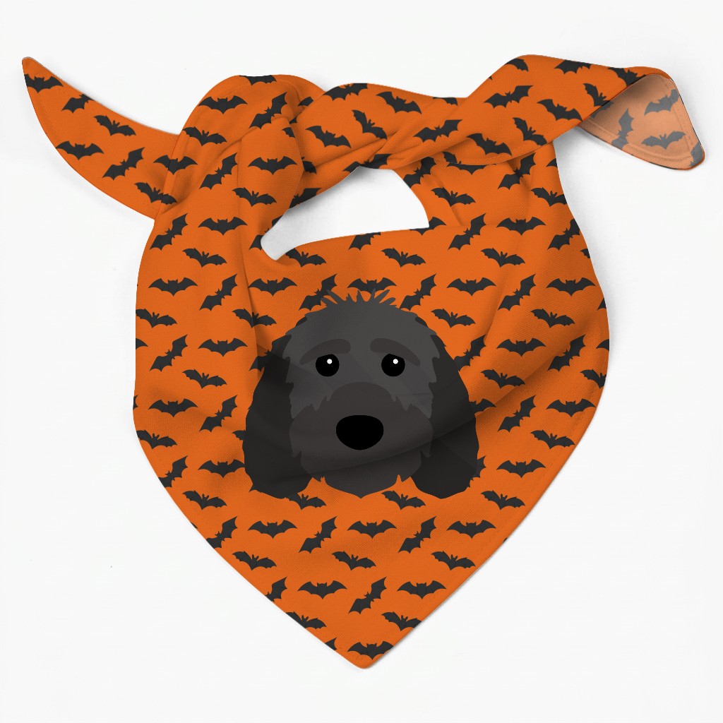 Bat Attack: Personalized {breedFullName} Bandana