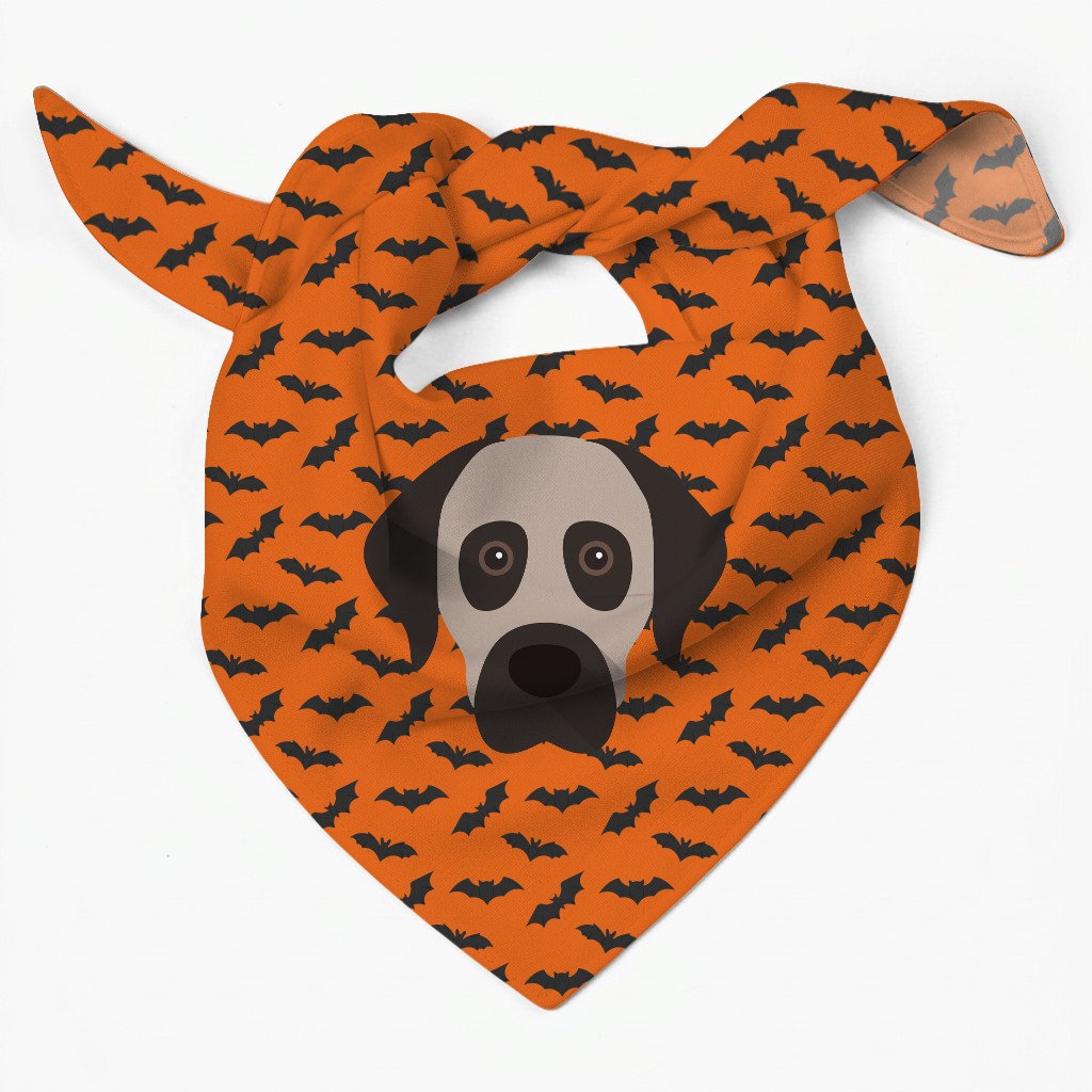 Bat Attack: Personalized {breedFullName} Bandana