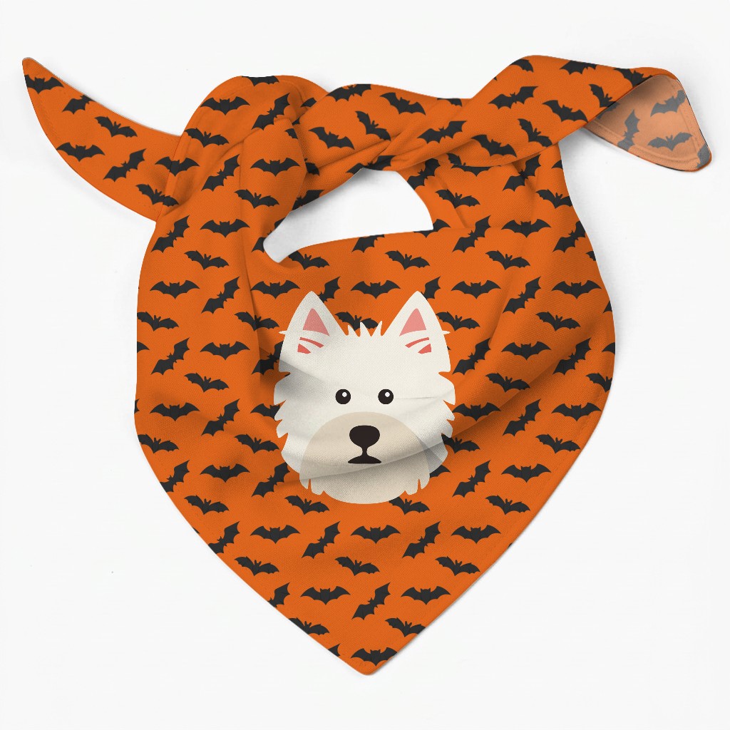 Bat Attack: Personalized {breedFullName} Bandana