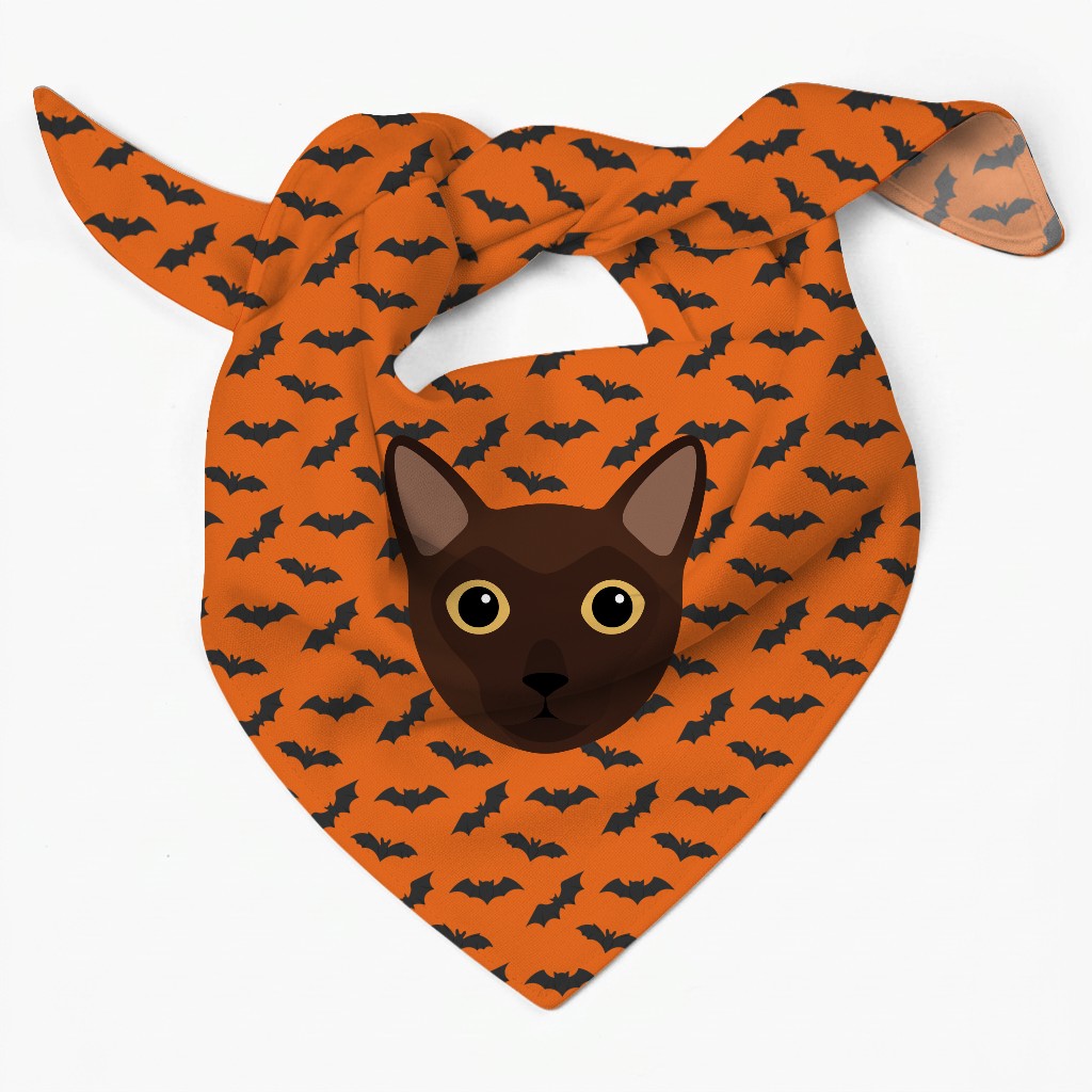 Bat Attack: Personalized {breedFullName} Bandana