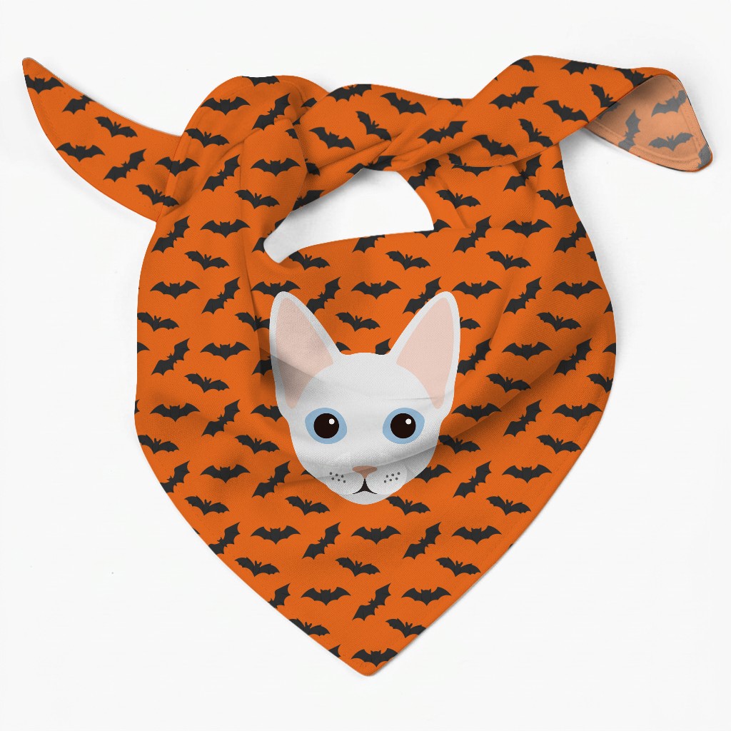 Bat Attack: Personalized {breedFullName} Bandana