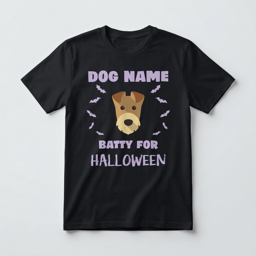 Batty for Halloween: Personalised {breedFullName} T-Shirt