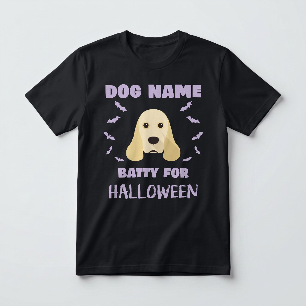 Batty for Halloween: Personalised {breedFullName} T-Shirt