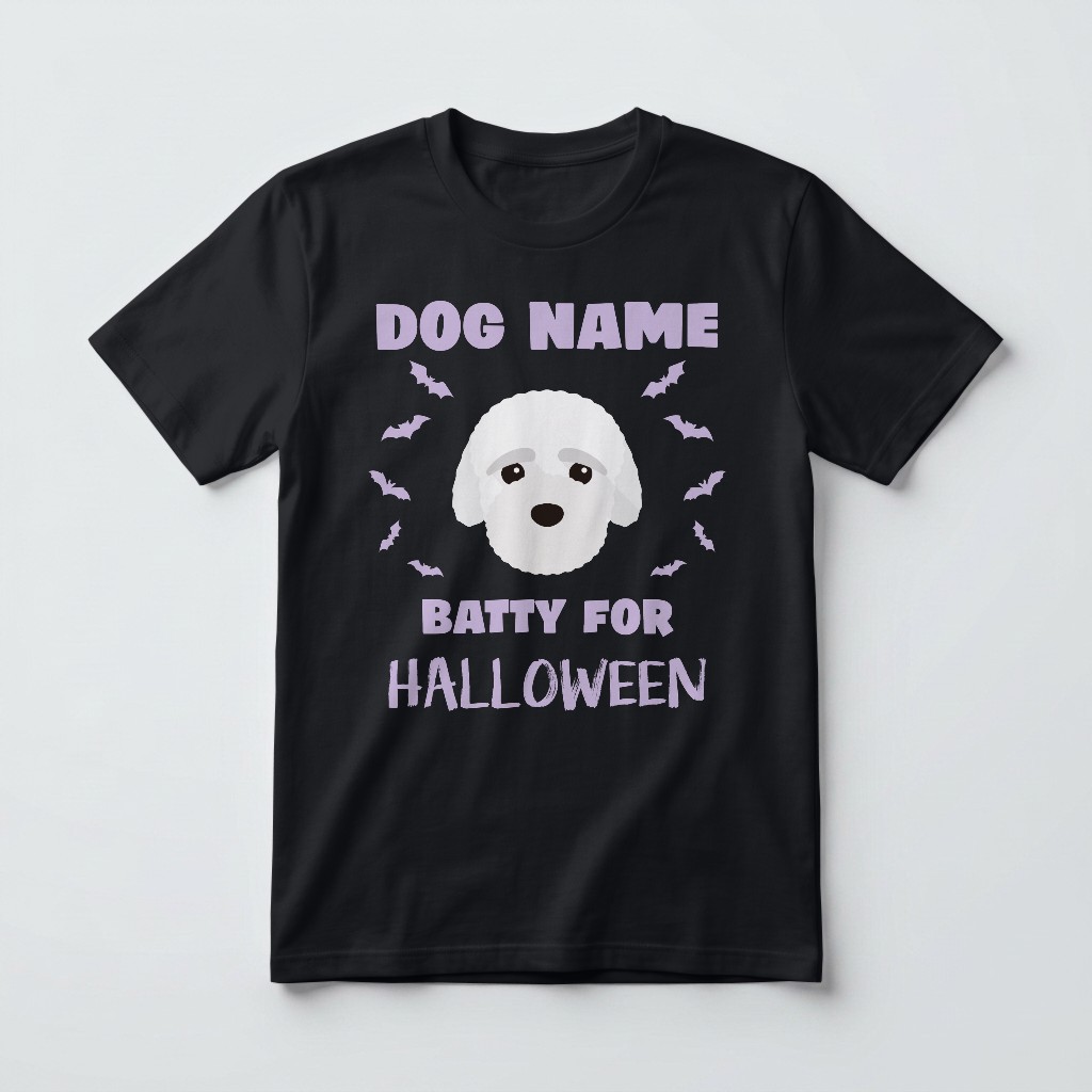 Batty for Halloween: Personalised {breedFullName} T-Shirt