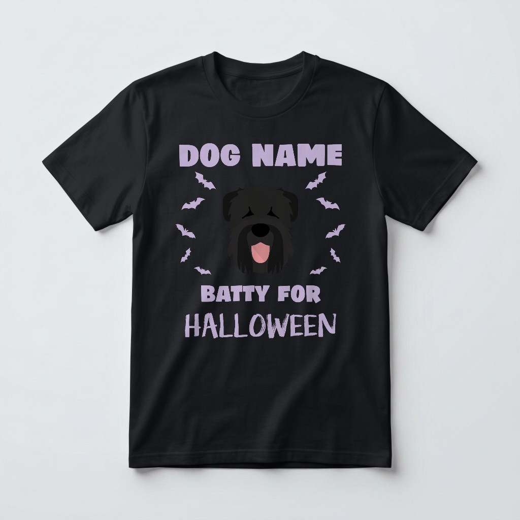 Batty for Halloween: Personalized {breedFullName} T-Shirt