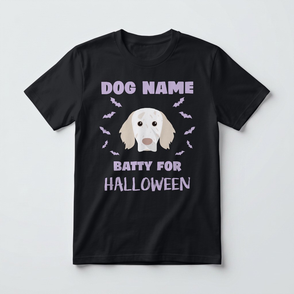 Batty for Halloween: Personalised {breedFullName} T-Shirt