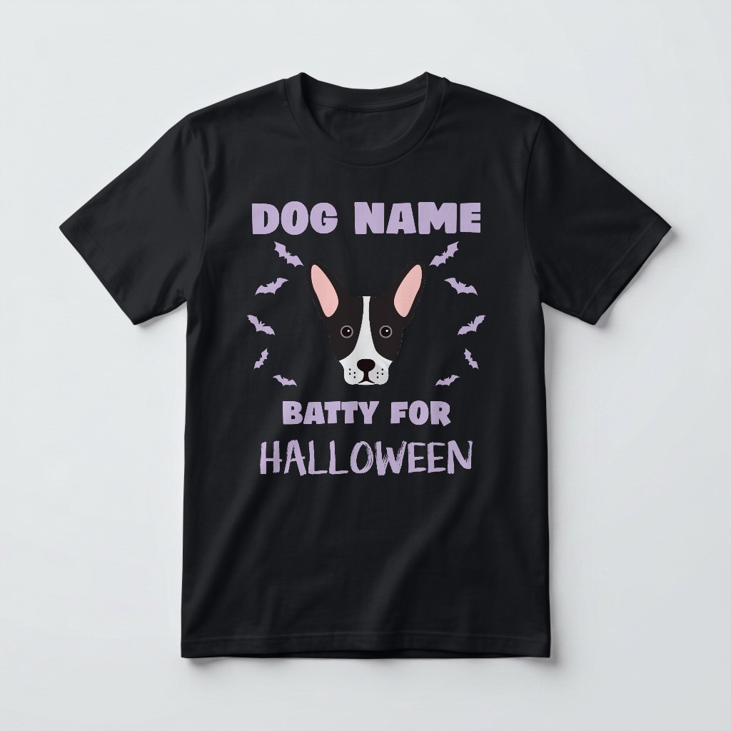 Batty for Halloween: Personalised {breedFullName} T-Shirt