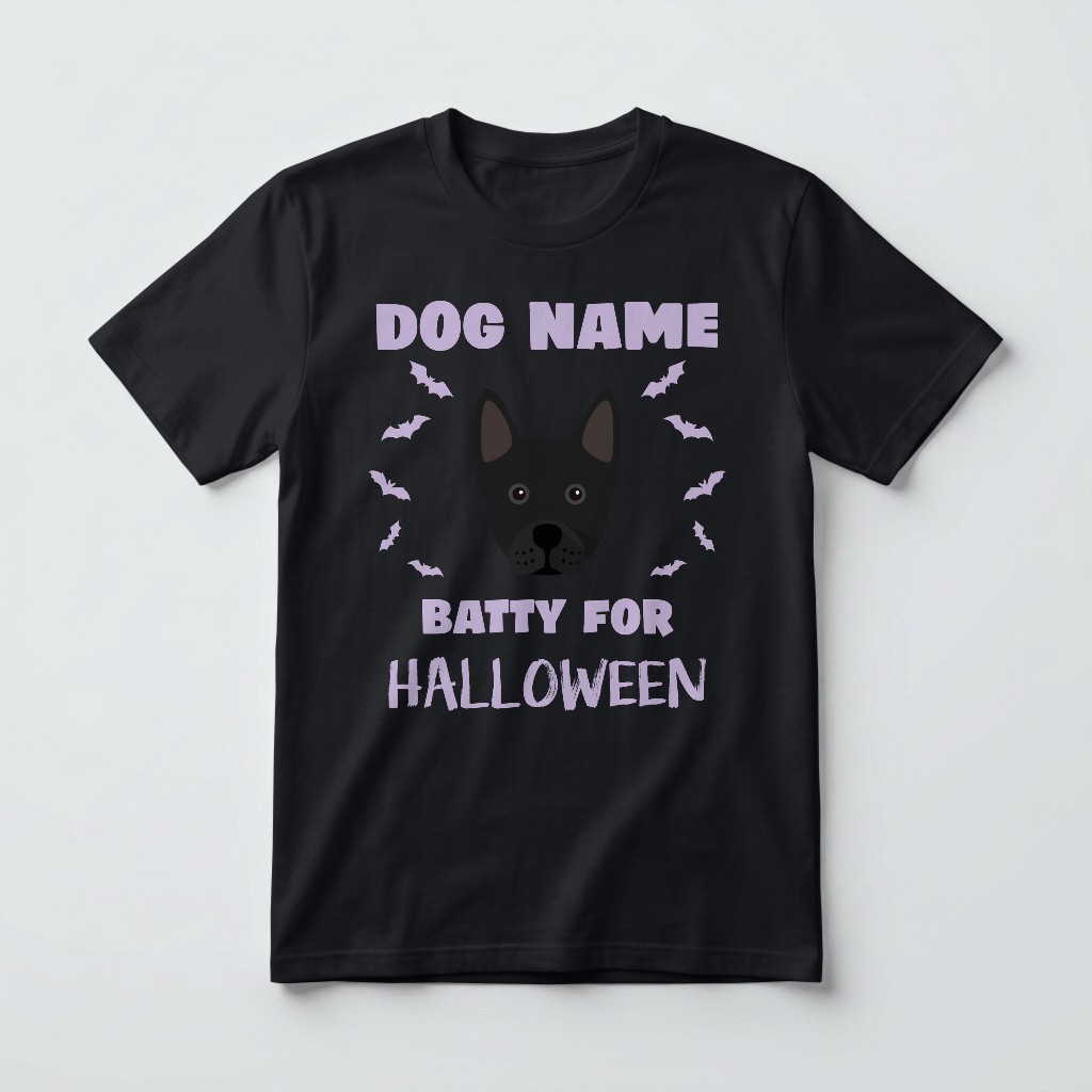 Batty for Halloween: Personalised {breedFullName} T-Shirt