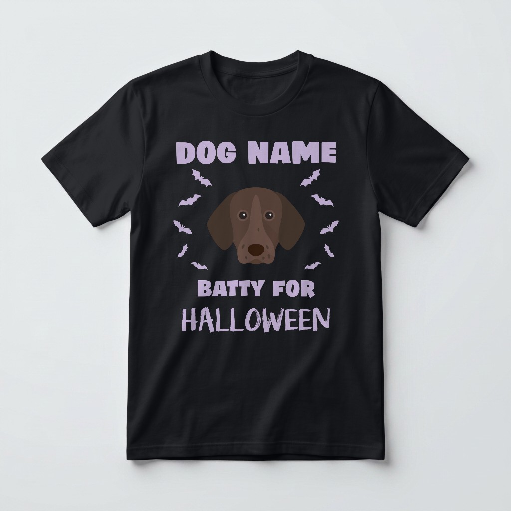 Batty for Halloween: Personalised {breedFullName} T-Shirt