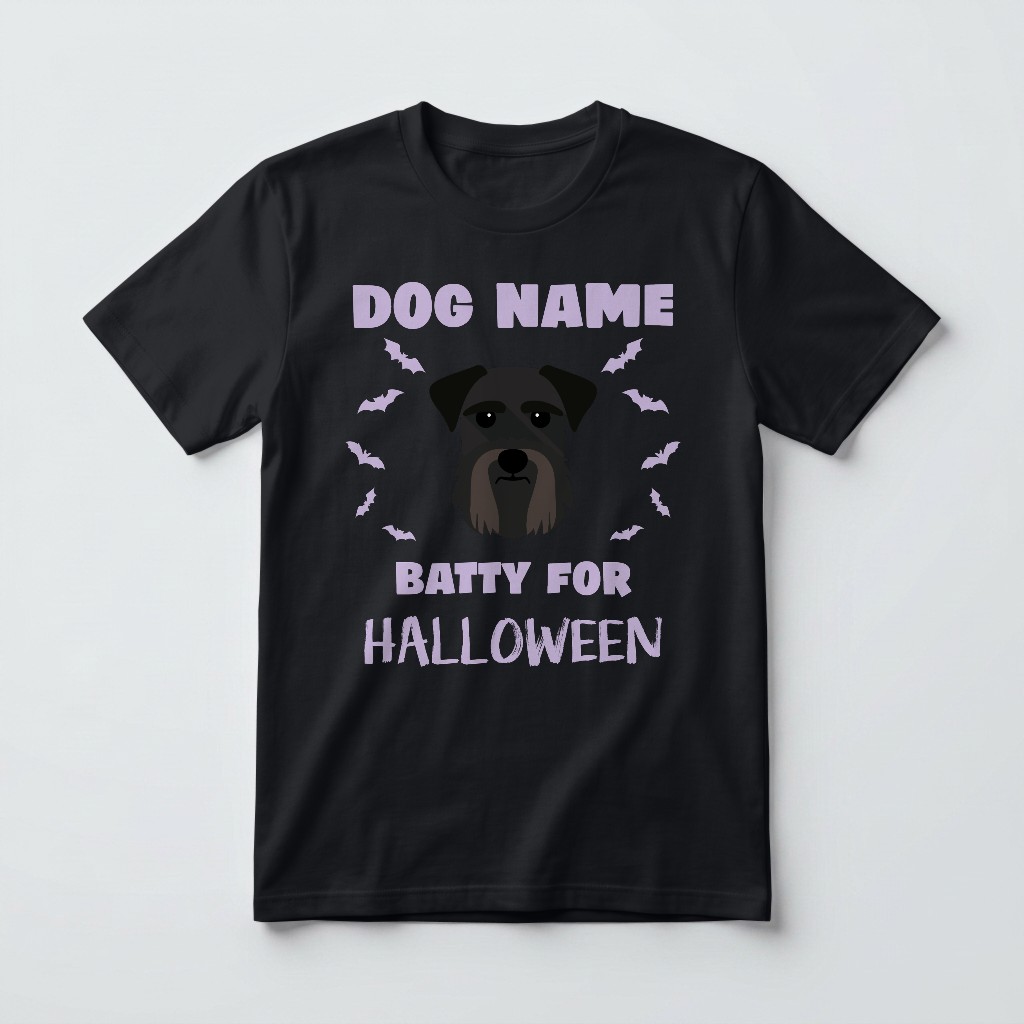 Batty for Halloween: Personalized {breedFullName} T-Shirt