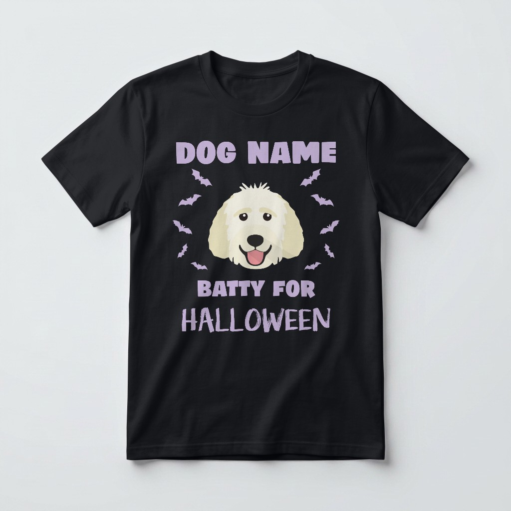 Batty for Halloween: Personalised {breedFullName} T-Shirt