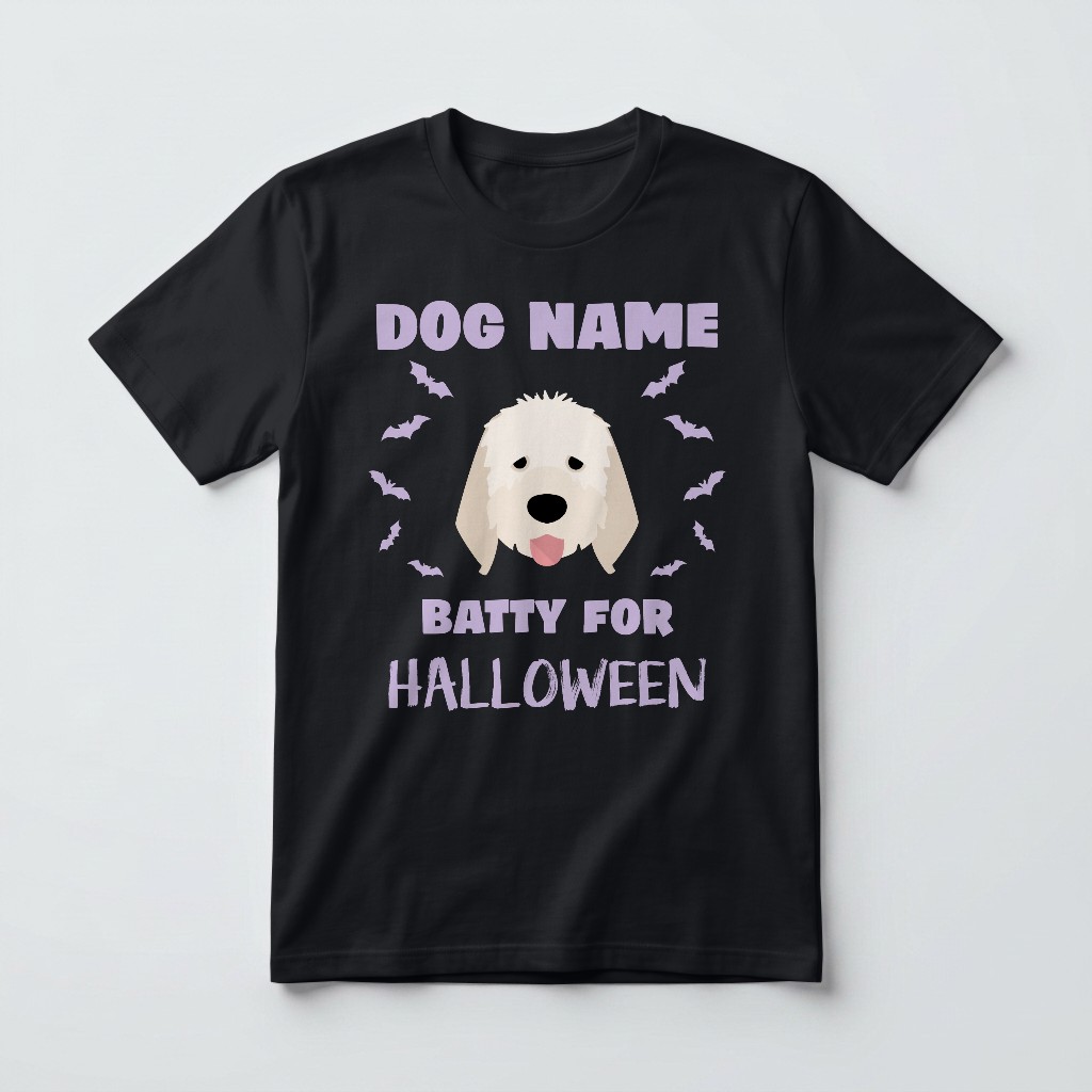 Batty for Halloween: Personalised {breedFullName} T-Shirt