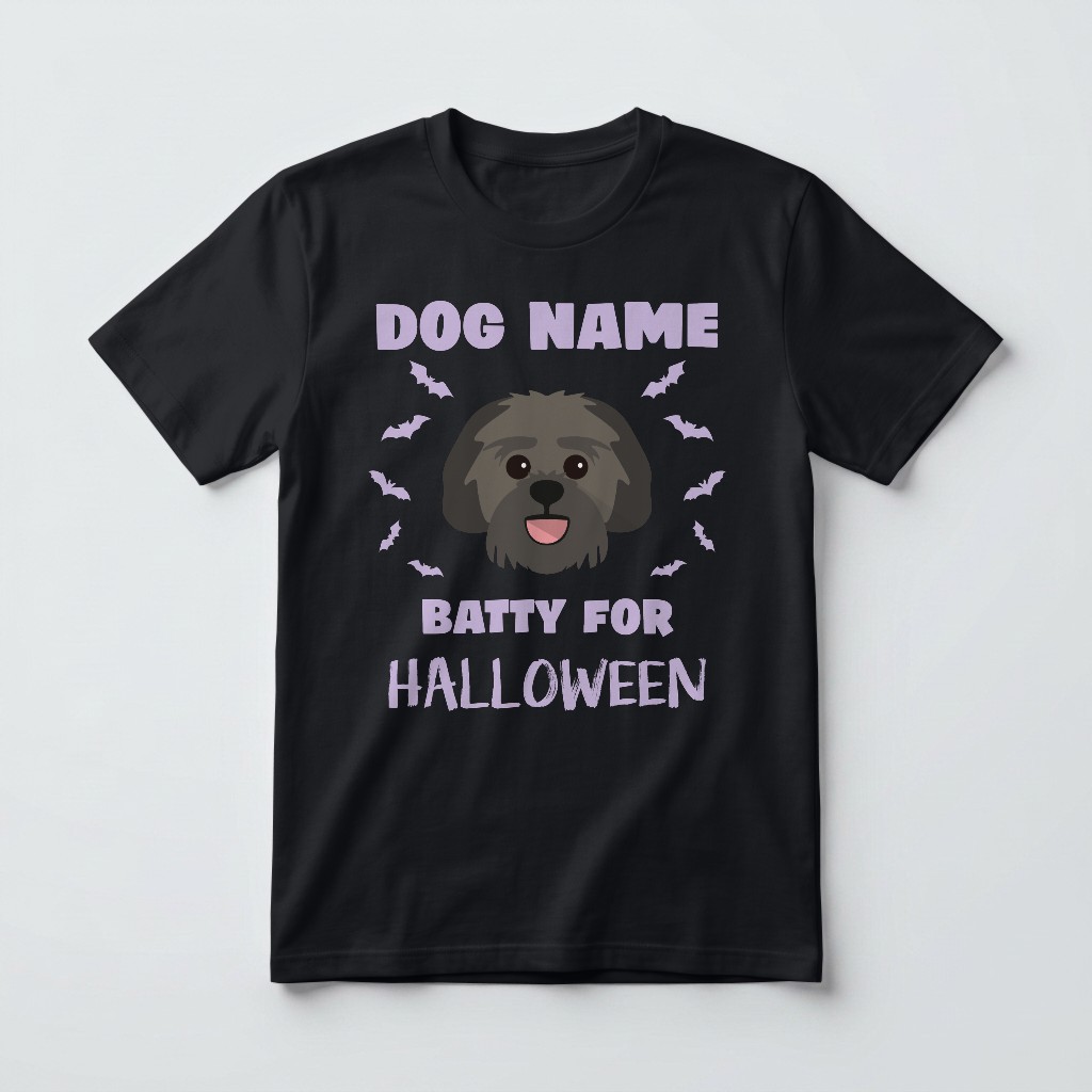 Batty for Halloween: Personalised {breedFullName} T-Shirt