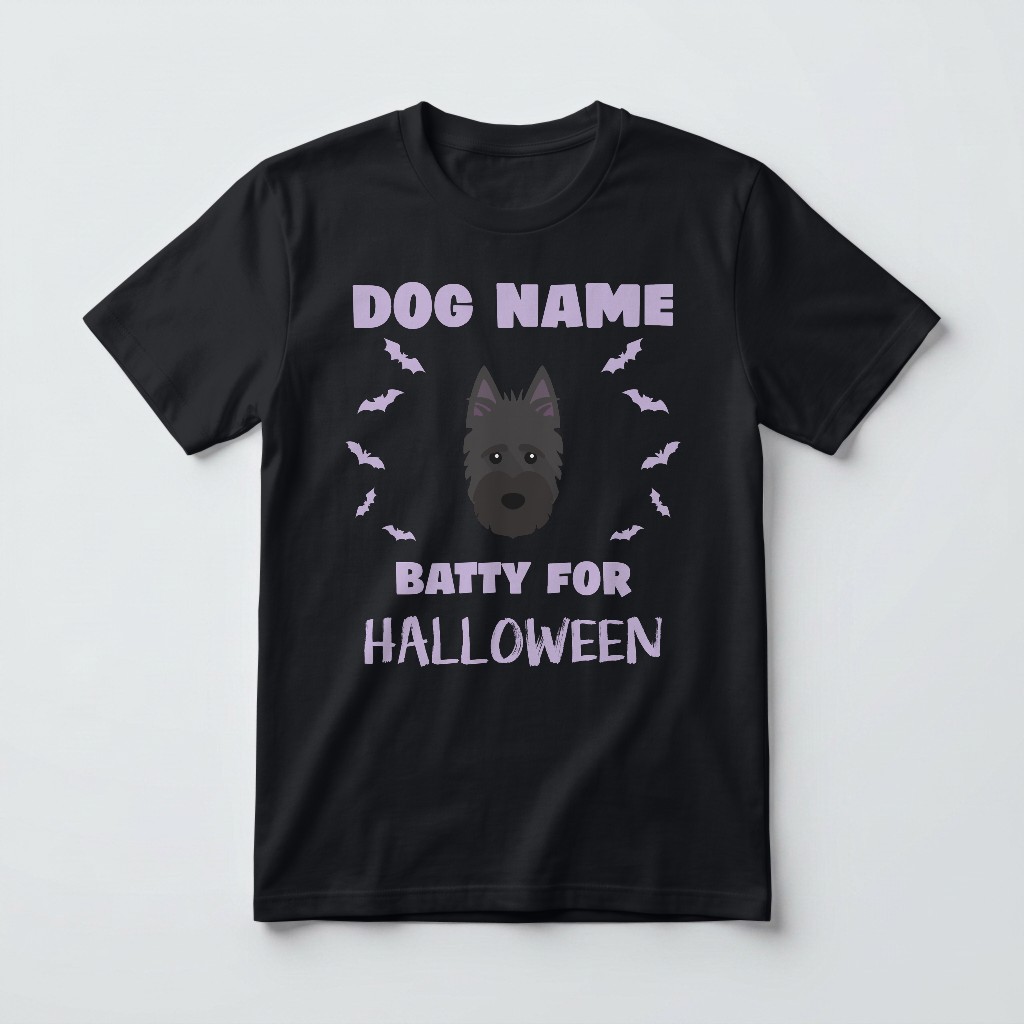 Batty for Halloween: Personalised {breedFullName} T-Shirt