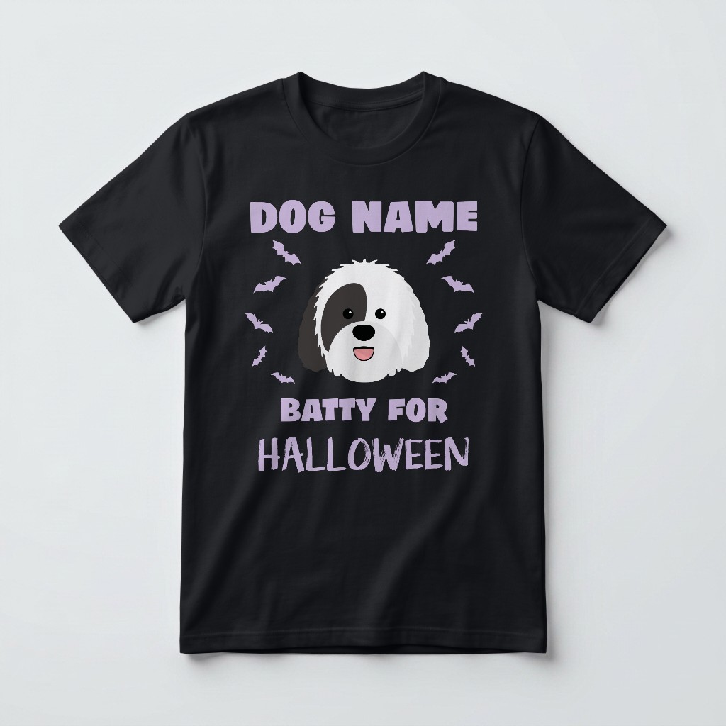 Batty for Halloween: Personalised {breedFullName} T-Shirt